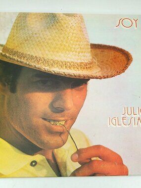 Vintage 1973 JULIO IGLESIAS SOY COLOMBIAN LP LATIN POP vinyl record album 12"